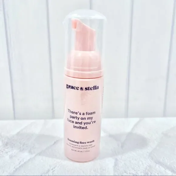 grace & stella foaming face wash. Brand new and sealed! - Picture 1 of 7